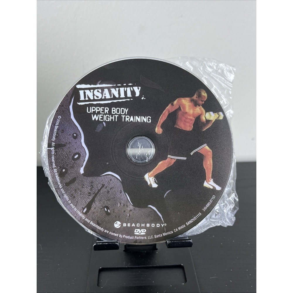Insanity Upper‎ Body Weight Training DVD Replacement Disc Beachbody Shaun T